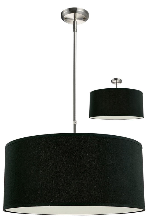 Pendant Z-Lite 171-24B-C Brushed Nickel Albion 3 Light Pendant Z-Lite