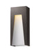 Outdoor Wall Light Z-Lite 561B-DBZ-SL-FRB-LED Bronze Silver Millenial 1 Light Outdoor Wall Light Z-Lite