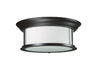 Flush Mount Z-Lite 2004F16-BRZ Bronze Sonna 3 Light Flush Mount Z-Lite
