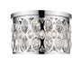 Flush Mount Z-Lite 6010F15CH Chrome Dealey 4 Light Flush Mount Z-Lite