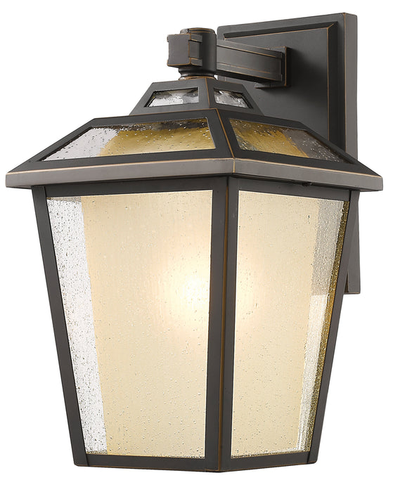 Outdoor Wall Light Z-Lite 532B-ORB Oil Rubbed Bronze Memphis Outdoor 1 Light Outdoor Wall Light Z-Lite