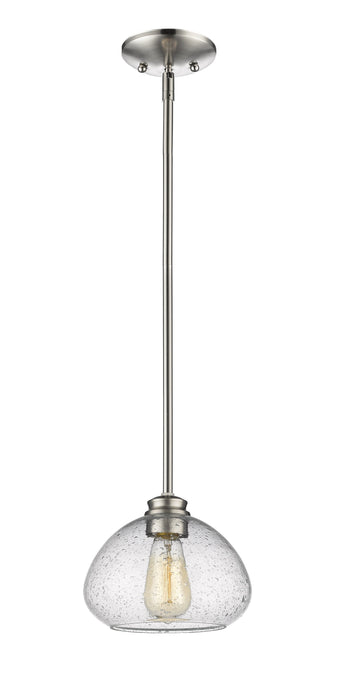Pendant Z-Lite 722MP-BN Brushed Nickel Amon 1 Light Pendant Z-Lite