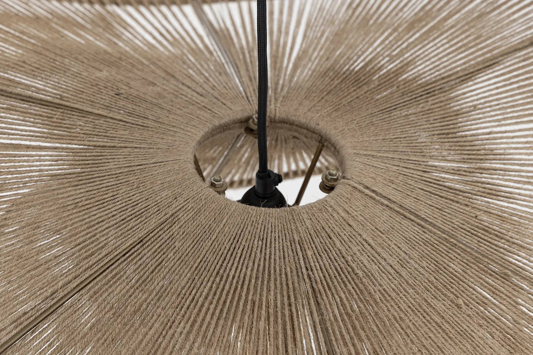 Canarm IPL2273B01NA32 Malana Woven Jute Swag Pendant LightStoreUSA