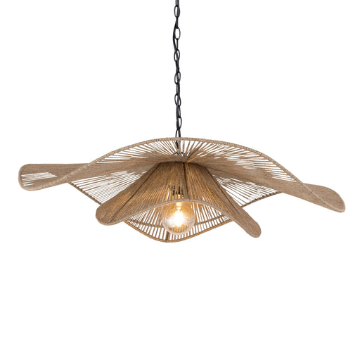 Canarm IPL2273B01NA32 Malana Woven Jute Swag Pendant LightStoreUSA