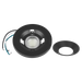LED Surface Mount Downlights American Lighting LUNRG4-5CCT-BK Lunette 4-inch Regressed LED Surface Mount Downlight 5CCT Black American Lighting