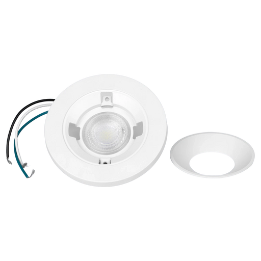 LED Surface Mount Downlights American Lighting LUNRG4-5CCT-WH Lunette 4-inch Regressed LED Surface Mount Downlight 5CCT White American Lighting