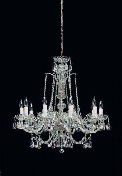 Chandelier Monica L 195/10/002 CH Crystal Chandelier Tomia Crystal Chandeliers