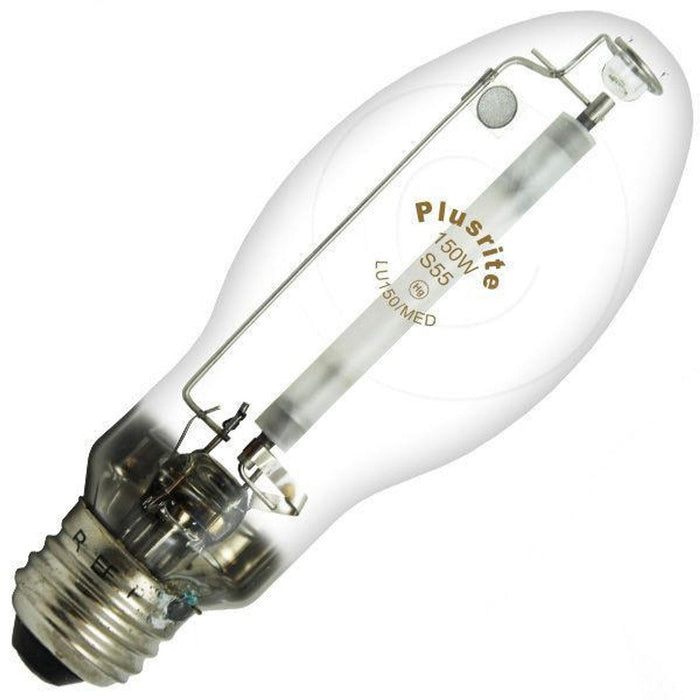 High Pressure Sodium Bulb 150 Watt High Pressure Sodium Light Bulb S55 Medium Base Radiant-Lite