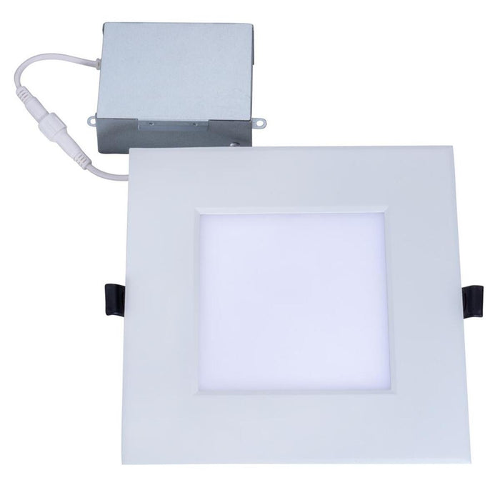 LED Recessed Downlight Topaz RDL/6SQ/11/5CTS-46 6 Inch Square CCT Selectable LED Slim Fit Recessed Downlight 11W Topaz