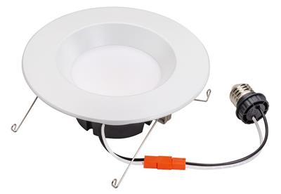 LED Recessed Downlight Topaz RTL/600WH/11W/CTS-46 6 inch LED Retrofit Downlight 11W CCT Selectable Smooth Trim Topaz