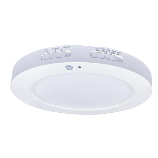 LED Surface Mount Topaz SMD7/RND/13/CTS/MS 7” LED Surface Mount Downlight 5 CCT Selectable with Motion Sensor Topaz