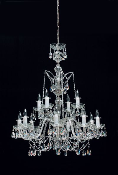 Chandelier Verona L 195/15/002 CH Crystal Chandelier Tomia Crystal Chandeliers