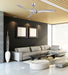 Ceiling Fan Wind River WR1461N Droid 52 Inch Ceiling Fan in Nickel Wind River Fans