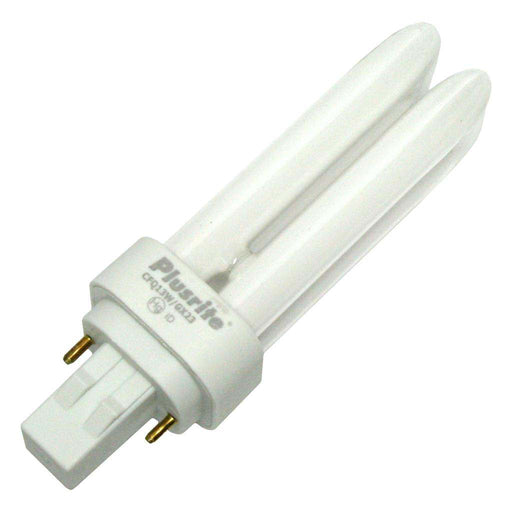PL LAMPS Plusrite 4020 PL13W/2U/2P/841 Double Tube 2 Pin Base Compact Fluorescent Light Bulb Plusrite