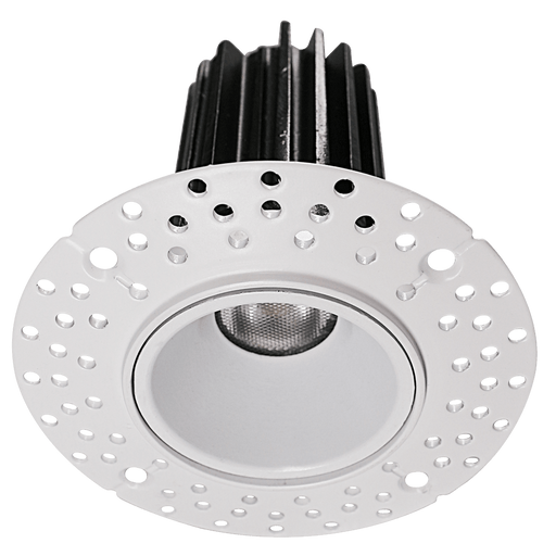 LED Recessed Downlight Radiant-Lite 1 Inch Round Trimless LED Recessed Downlight 7 Watt CCT Selectable Radiant-Lite