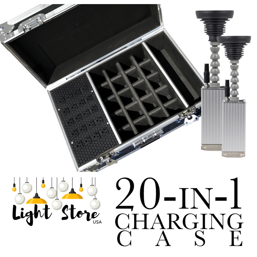 LED Bullet Zoom Pin Spot Wireless Stage & Event Light With Remote ...
