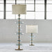 Table Lamp Palecek Calypso Glass Table Lamp Aqua 38" Palecek