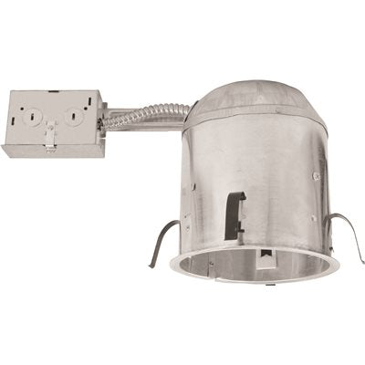 Monument 6 Inch Airtight IC-Rated Remodel Can Housing Uses BR30/PAR30/BR40/PAR38 75 Watt
