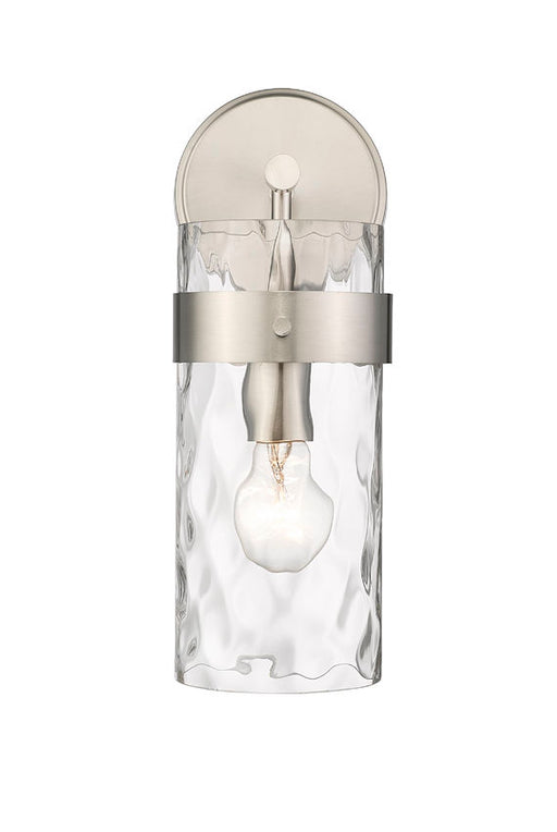 Wall Sconce Z-Lite 3035-1SS-BN Fontaine Small 1 Light Wall Sconce - Brushed Nickel Z-Lite