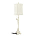 Table Lamp Antique White Coastal Buffet Lamp 31 Inches Tall LightStoreUSA