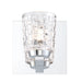 Wall Sconce Eurofase 35646-013 Banbury 1 Light Woven Wicker Glass Sconce Eurofase