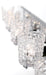 Bath Vanity Eurofase 35649-014 Banbury 5 Light Woven Wicker Glass Vanity Light Eurofase