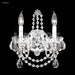 Wall Sconce James R. Moder "Regalia" 2-Arm Wall Sconce in Silver James R. Moder