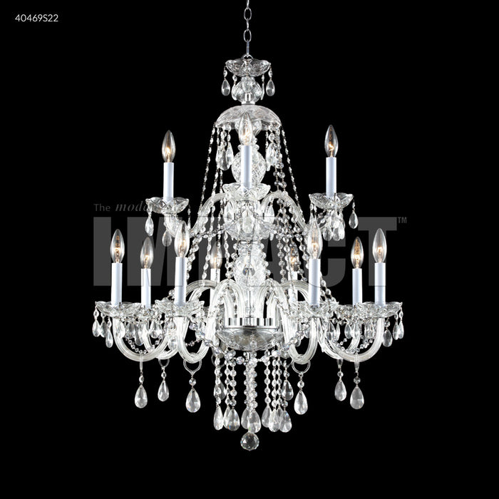 Crystal Chandelier James R Moder Palace Ice 12 Arm Chandelier James R. Moder