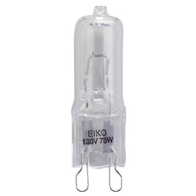 Medical & Science Bulb EIKO JCD130V75WG9 130V 75W T4 G9 Base Halogen Replacement Lamp Clear EIKO