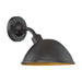 Outdoor Wall Light Satco 60-6902 South Street 1 Light Farmhouse Sconce - Dark Bronze and Gold Nuvo Lighting
