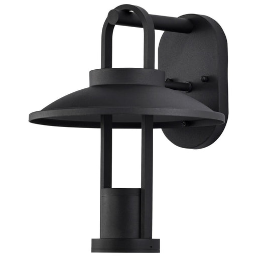 Outdoor Wall Light Nuvo 62-1606 Harriman LED Large Outdoor Wall Lantern Matte Black with Aluminum Shade Nuvo Lighting