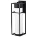 Outdoor Wall Light Nuvo 62-1613 Ledges LED Large Outdoor Wall Lantern Matte Black with White Opal Glass Nuvo Lighting