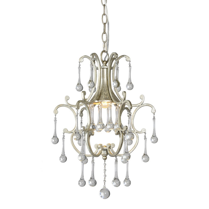 Crystal Chandelier Forty West Designs 70305 Silverstreet Shabby Chic Crystal Chandelier by Rachel Ashwell Forty West Designs