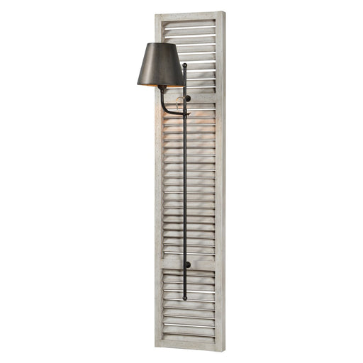 Wall Sconce Forty West Designs 70622 Shelby Shutter Wall Sconce Lamp Forty West Designs