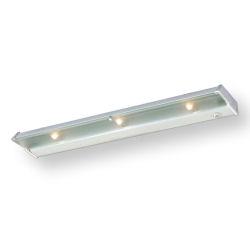 Xenon Under Cabinet Lighting Royal Pacific 8953WH 24 Inch Xenon Under Cabinet Light 3 x 20W Royal Pacific