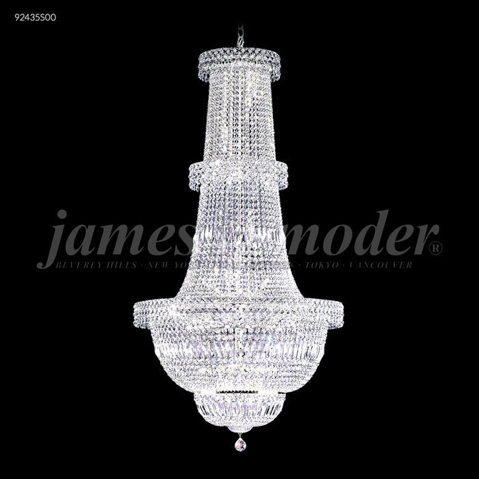 Large Entry Crystal Chandelier James R Moder Prestige All Crystal 72 inch Entry Chandelier James R. Moder