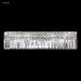 Wall Sconce / Vanity James R Moder Prestige All Crystal 20 inch Vanity Bar James R. Moder