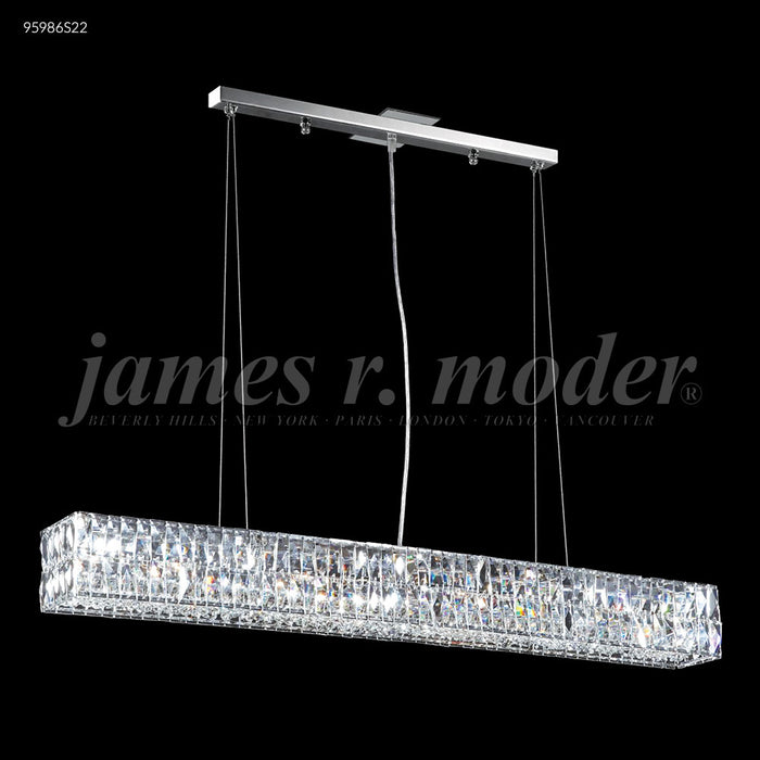 James R Moder 95986S22 Contemporary Collection Crystal Chandelier 5x32