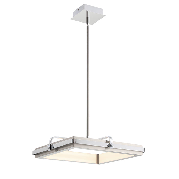 Eurofase 43883-011 ANNILO 18" Square LED Pendant Chrome