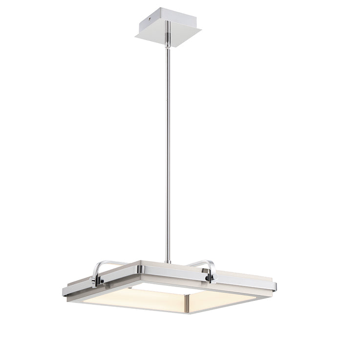 Eurofase 43883-011 ANNILO 18" Square LED Pendant Chrome