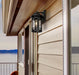 Outdoor Wall Light Westinghouse 4123200 Belon Black Outdoor Wall Light with Dusk-To-Dawn Sensor Westinghouse