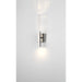  Eurofase 45636-011 Benicio 1 Light Crystal LED Wall Sconce in Polished Nickel LightStoreUSA