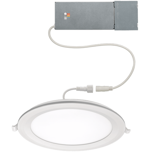 LED Recessed Downlight ETI 8″ LowPro Canless Direct Mount Downlight Indoor-Outdoor 5-CCT Color Preference ETI