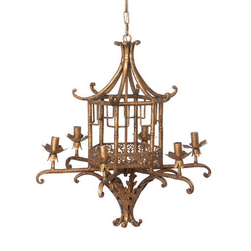  Park Hill Collection ELH26162 Pagoda Chandelier Park Hill Collection