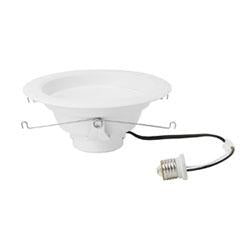 LED Recessed Downlight ETI 53103111 6" Recessed LED 20W Non-Dimmable Downlight Can Kit 3000K Eti