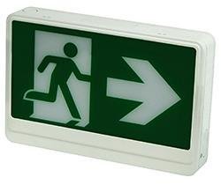 Radiant-Lite RMEZXTEU2WEM LED Pictogram Emergency Exit Sign — LightStoreUSA