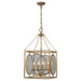 Pendant Forty West Designs 70629 Fleming Gold Metal Vintage Pendant Light Forty West Designs