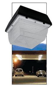 Fluorescent Canopy Howard 8X8C-42-CF-MV 42 Watt Compact Fluorescent Canopy Radiant-Lite