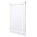 LED Mirror Canarm LMV01W2442D 24 X 42 Framed LED Mirror With De-Fogger and Color Temperature Select Canarm