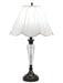 Table Lamp Dale Tiffany Idoya 24% Lead Hand Cut Crystal Table Lamp Dale Tiffany